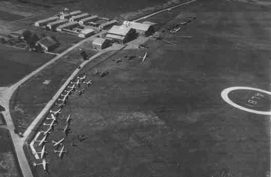 Meeting en 1946 ou 1948 des planeurs