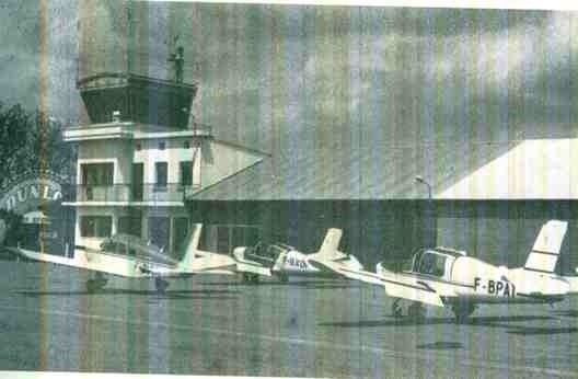 Le parking actuel fin années 60